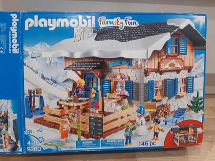 Playmobil 9280 horska chata zimna,