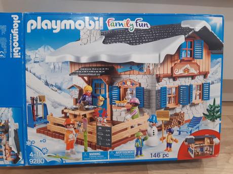Playmobil 9280 horska chata zimna,