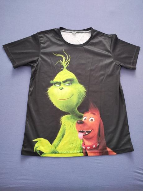Tricko grinch mam s/m a m/l,