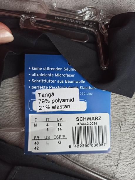 Bezšvové nohavičky, tangá, l / m