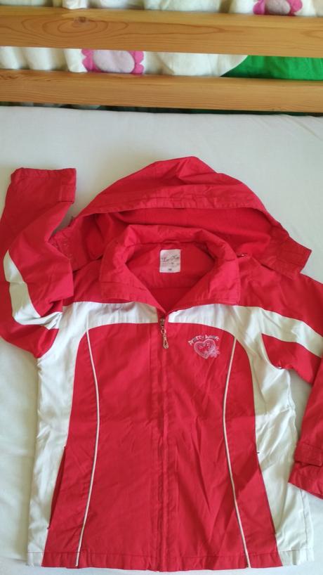 Flísom zateplená bunda, 140