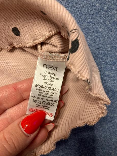 Tričko s dlhým rukávom, next,104