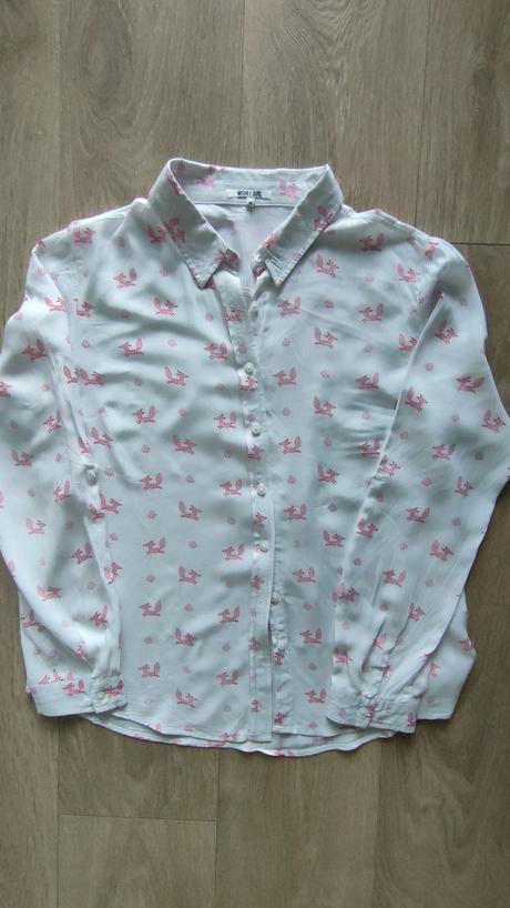 Dievčenská/dámska blúzka s motívom líšky, veľ.m, gate,m