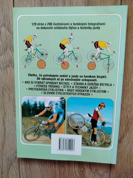 Kniha - horské bicykle, 