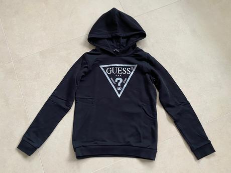 Čierna mikina, guess,140