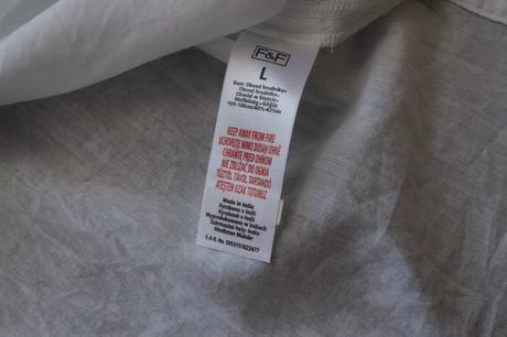 Biela blúzka, f&f,l