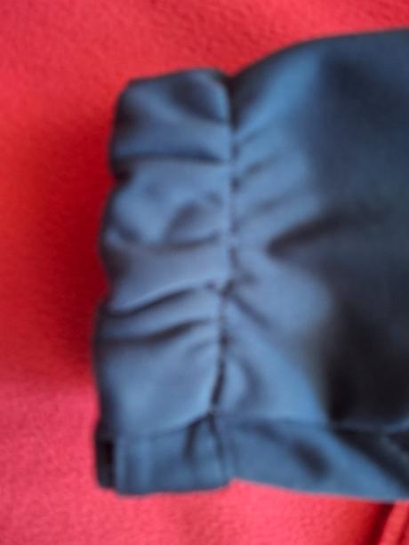 Dievčenská softshellová tmavomodrá bunda., 164