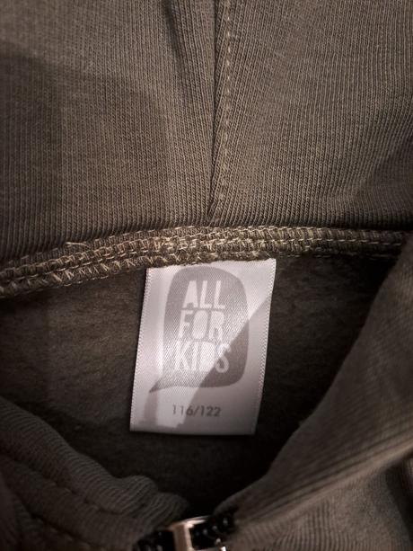 Nová mikina zn.all for kids velk.116/122, 116 / 122