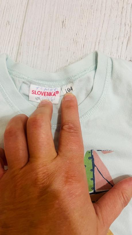 Tričko s krátkym rukavom 104 2ks, h&m,104