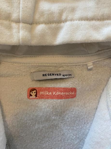 Mikina zn. reserved, reserved,104