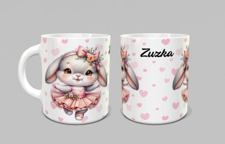 Hrnček zajko s menom, 