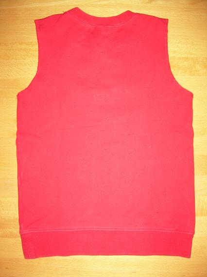 Červené tričko/vestička, h&m,110