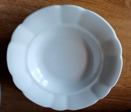 3x retro hlboký tanier, 