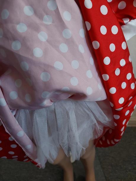 Minnie mouse exkluzívne šaty veľ.110-122/128,