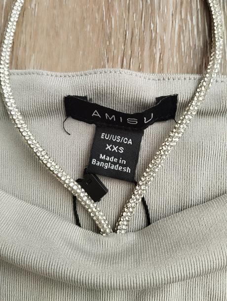 Bledosivý top xxs, amisu,32