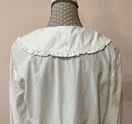 Blúzka bavlnená s výrazným golierom, house,s