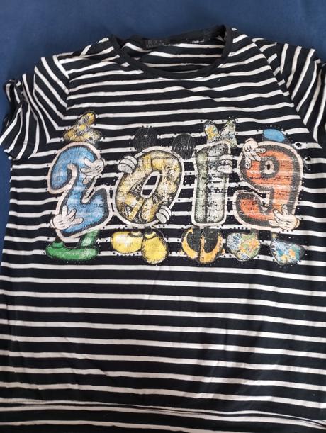 Pásikavé tricko, disney,l