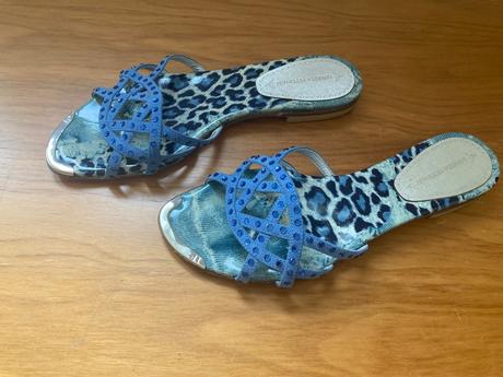 Kožené talianské šlapky, 38