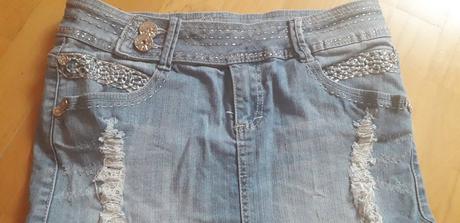 Krasna kvalitna mini bonage jeans, s