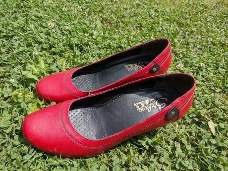 Lodičky kožené vd 26,4cm, 40