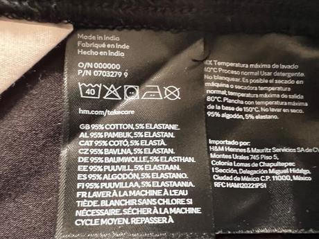 Legíny tenšie, h&m,134