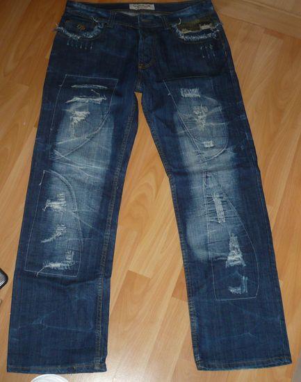 Tmavomodré pánske rifle, 36