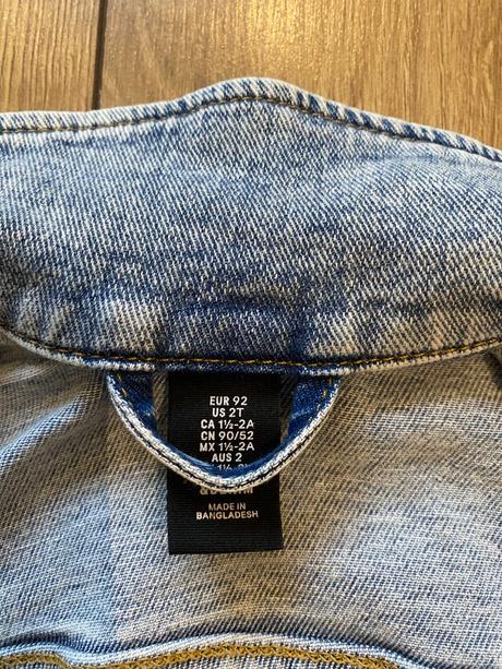 Hm riflova bunda, h&m,92