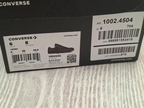 Kožené tenisky, converse,39