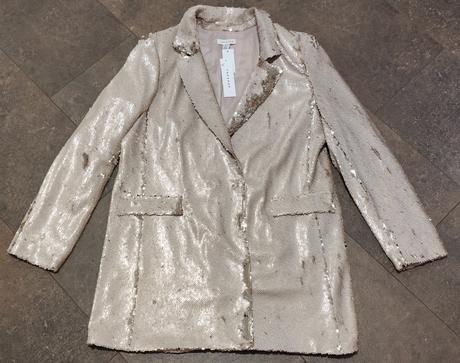 Nenosené flitrové sako topshop, topshop,44