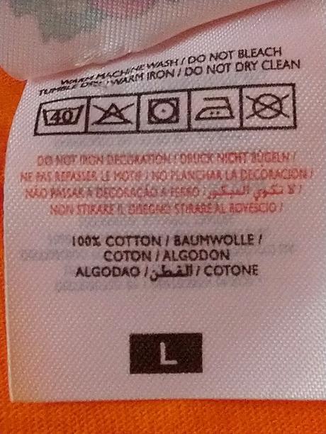 Pánske oranžové tričko speed fields, fruit, l, l