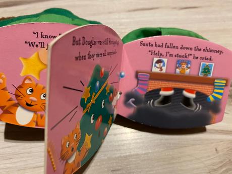 Vianoce vianočná hračka knižka v anglickom jazyku,