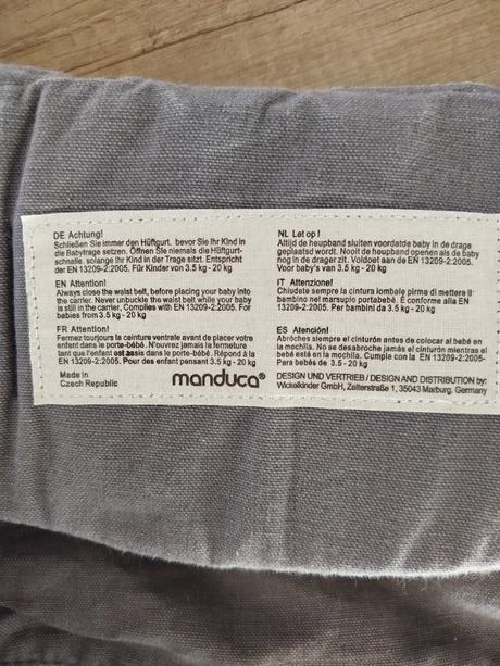 Ergonomický nosič manduca, manduca