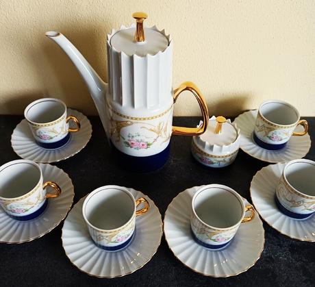 Porcelánová starožitná súprava,