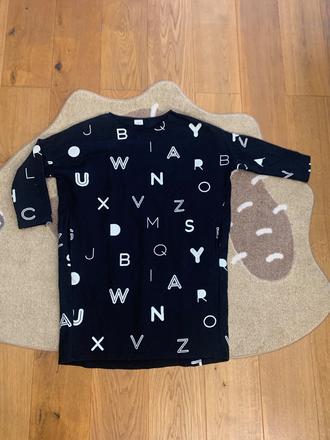 Písmenkové šaty mile  xs, mile,xs