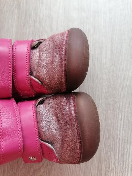 Zimné topánočky cyklamenove, d.d.step,22