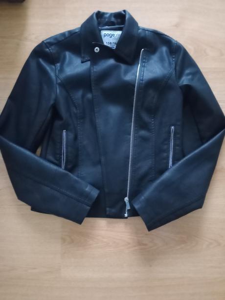 Koženková bunda, takko,164