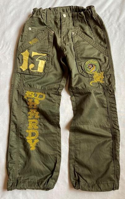 7/8 športové nohavice s nášivkami v. 140, 140