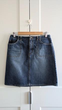 Riflová denim minisukňa esprit, esprit,s