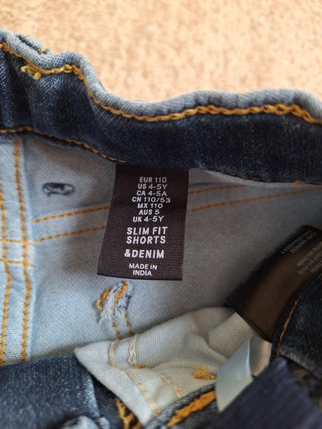 Riflove kraťasy h&m, h&m,110