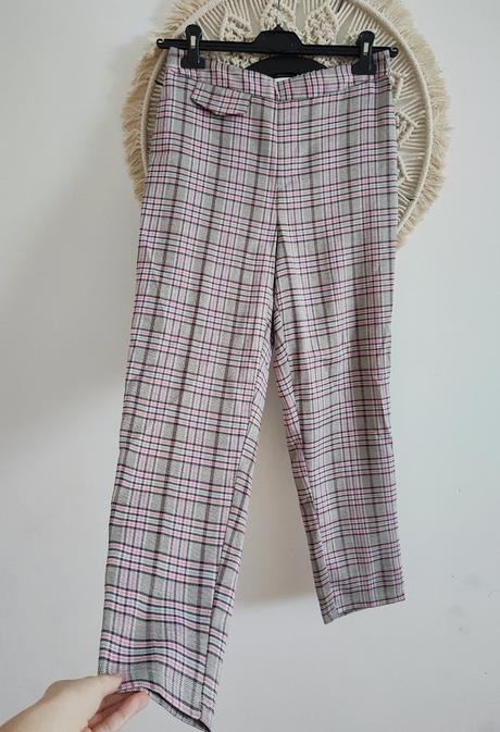 Karované nohavice, sinsay,l