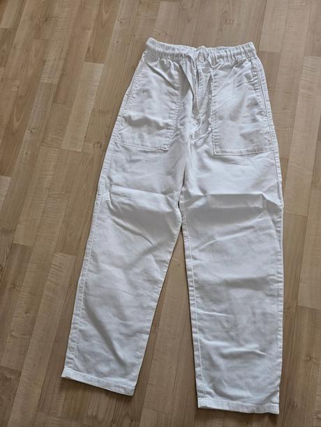 Letne bavlnene nohavice, bershka,xs