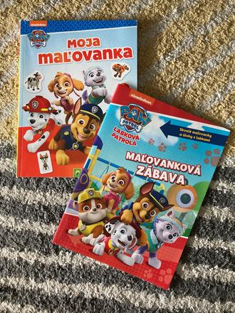Omaľovánky paw patrol, 