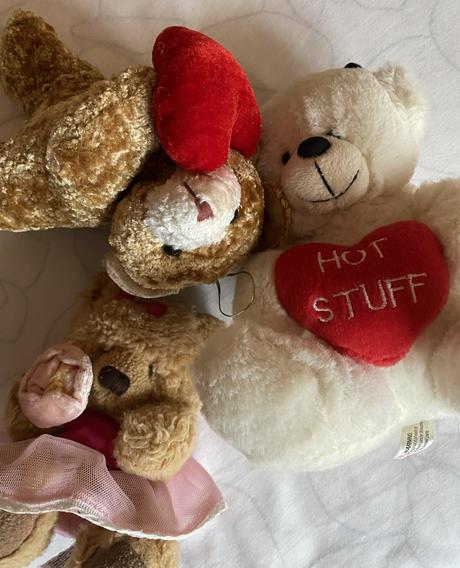 Plyšový macko - 3 ks,