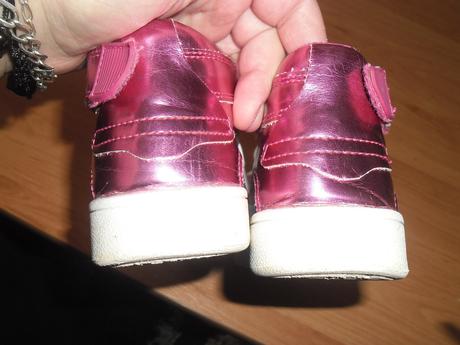 Celolakovane botasky , minene,32