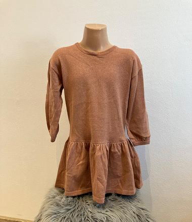 Dievčenské lesklé šaty h&m (110-116), h&m,110