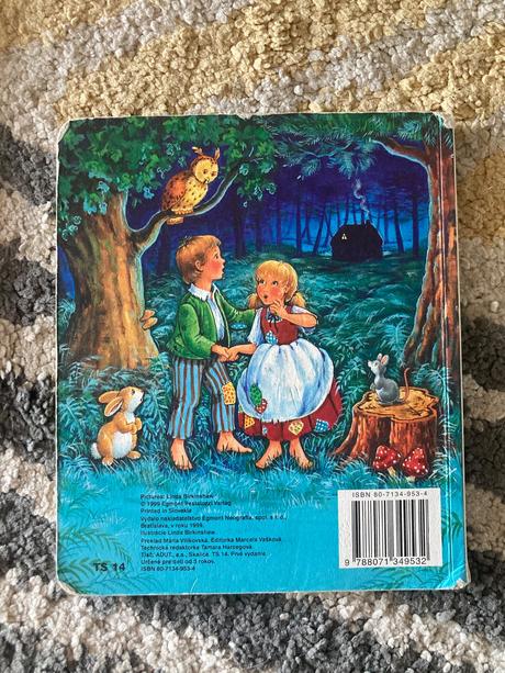 Snehulienka a medovníková chalúpka leporelá, 