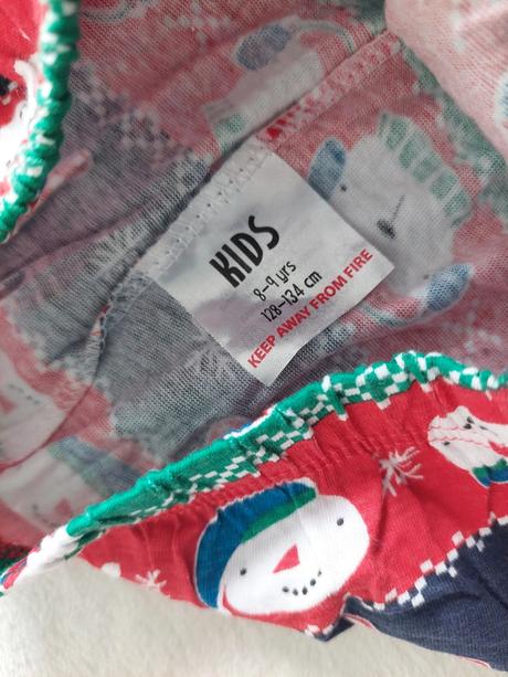 Vianočné tepláky veľ.128-134, 128