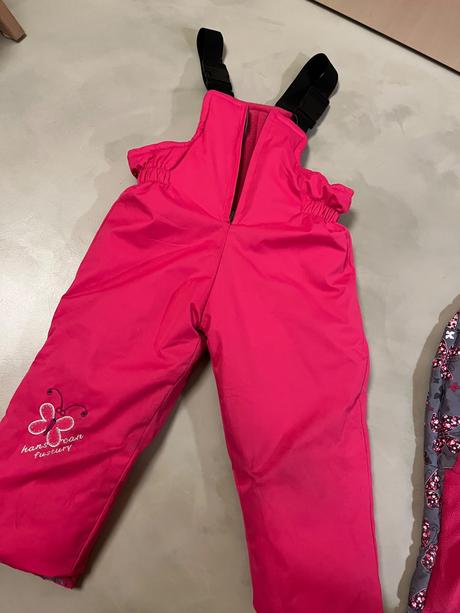 Detský zimný komplet - bunda + otepľováky, 98