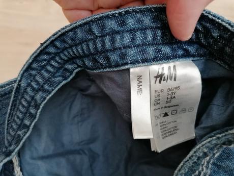 Riflová šiltovka 86/98 h&m, h&m,86
