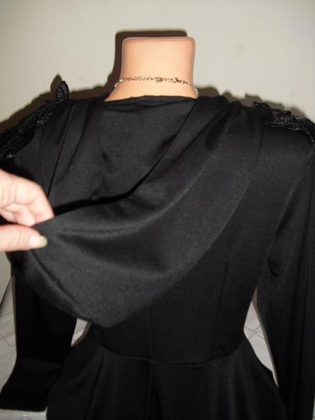 Goticke metalisticke saty s kridlami, m